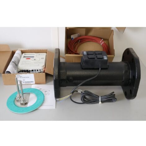 Compteur d'Énergie Thermique SENSUS Polluflow DN80 Pollutherm EC 90° avec raccords - 08001702