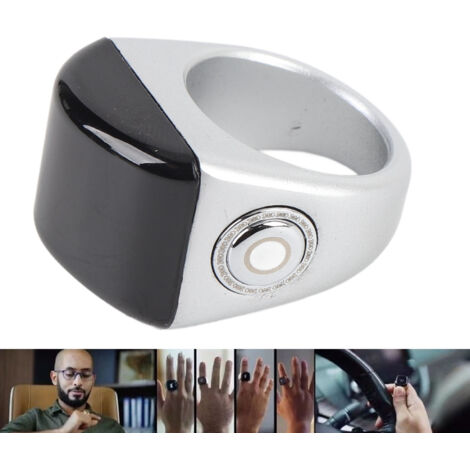 Compteur Digital de Prières Intelligente 18mm IP67 Imperméable Rechargeable pour Hommes et Femmes