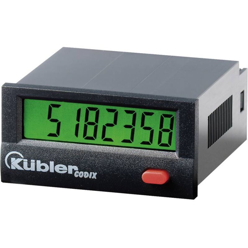 Kübler Automation Compteur d'impulsions Codix 130 DC, Dimensions encastrées 45 x 22 mm, N/A