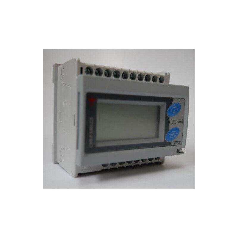 Compteur d'énergie modulaire triphasé 400V 5A affichage lcd Carlo Gavazzi