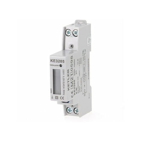 Compteur électrique 40A - Monophasé - Multifonctions