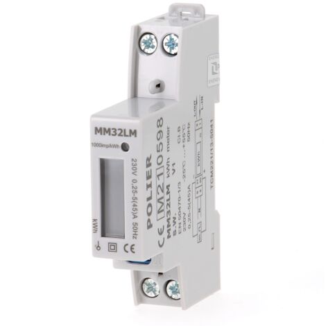Compteur électrique monophasé MM32 ML - Polier