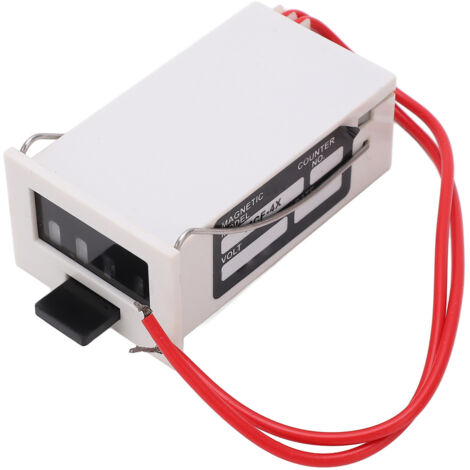 Compteur électromagnétique 4 chiffres, précis pour usage industriel, compatible AC220V