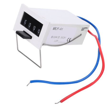 Compteur Électromagnétique Pulse MCF-4 DC24V 1.5W pour Mesure