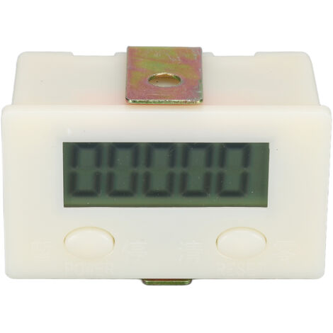 Compteur Électronique LCD 5 Digits à Induction Magnétique avec Batterie Incorporée HX‑5A