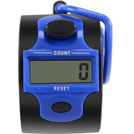 Compteur Électronique Manuel Digital Anneau Doigt Poche Mécanique pour Golf et Comptage de Points