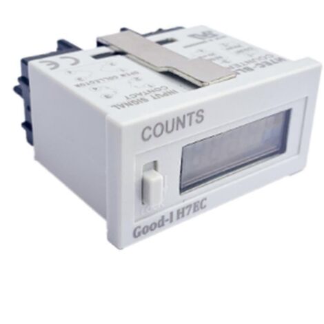 Compteur électronique numérique multifonctionnel professionnel H7EC-6 pour distributeur automatique, compteur horaire sans tension