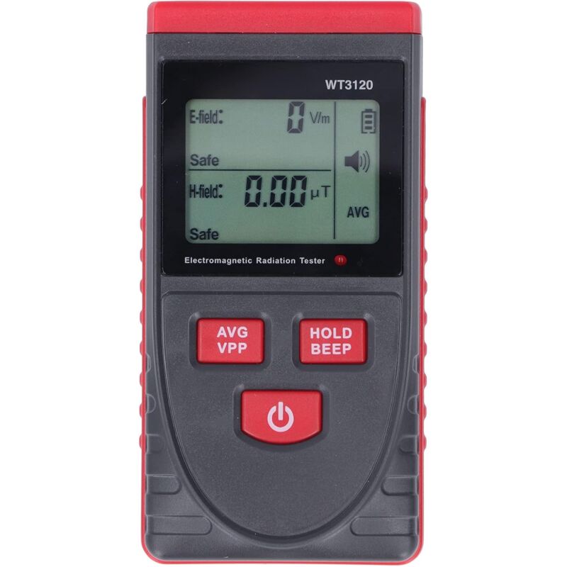 Compteur EMF Compteur EMF nucléaire, détecteur de rayonnement de champ électromagnétique Détection de rayonnement Détecteur de rayonnement de champ