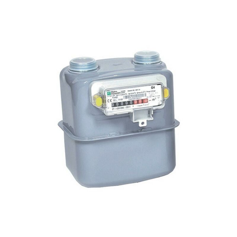 Compteur Gaz Naturel basse pression Type G4 pietro fiorentini - débit 6m3/h maxi - pression maxi 500 mbar DN20