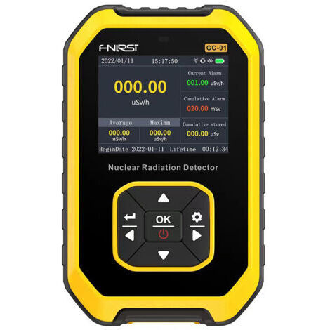 Compteur Geiger GC01, détecteur de rayonnement nucléaire, dosimètre personnel, testeur de radioactivité