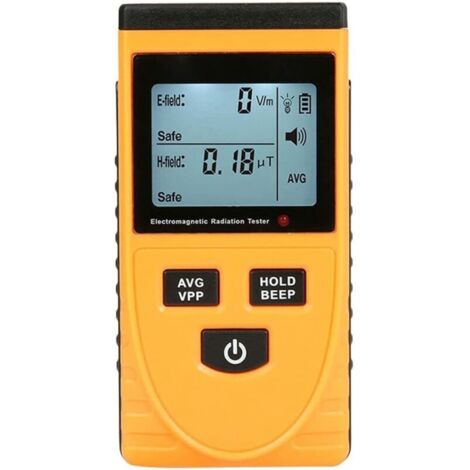 Compteur Geiger, radiomètre nucléaire, dosimètre portable avec écran LCD, détecteur