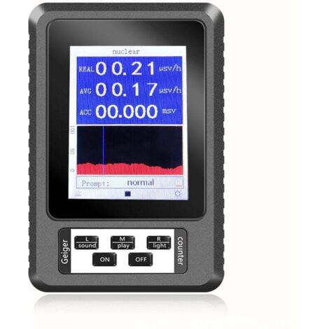 Compteur Geiger XR1-B, détecteur de rayonnement nucléaire, détecteur de rayonnement ionisant