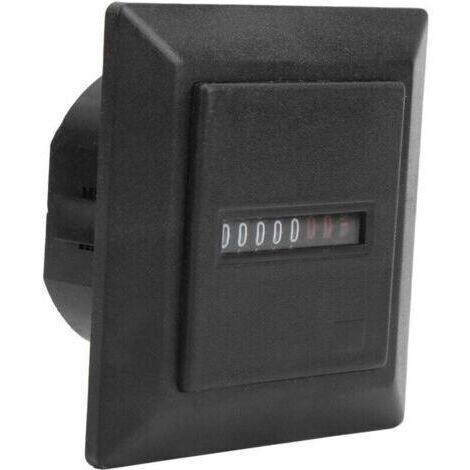 Compteur horaire à affichage numérique, compteur horaire inductif AC 220-240V 50Hz pour petit moteur, outils de minuterie