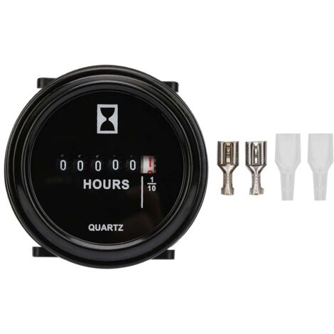 Compteur horaire à quartz, générateur AC/DC 6-80 V -10 °C-50 °C stable pour pompe à eau