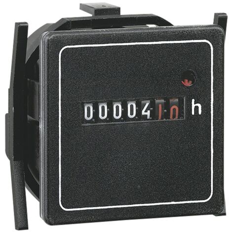 compteur horaire - analogique 200/240 volts - legrand 049555