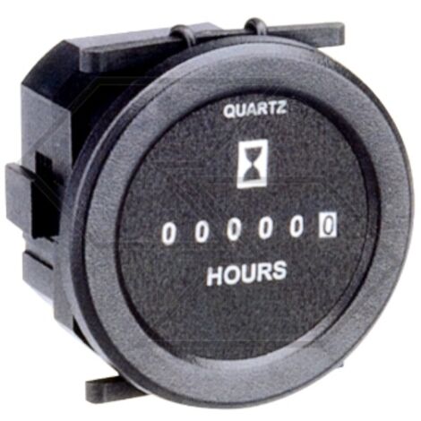 Compteur horaire électronique 12-24 VOLT type standard NEWGARDENSTORE
