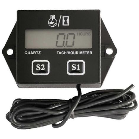 Compteur horaire étanche pour moteur 2/4 temps de moto