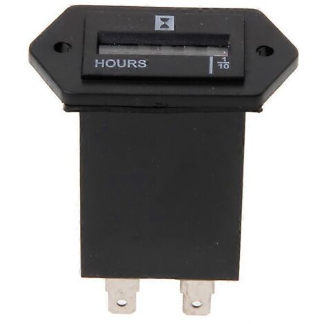 Compteur horaire mécanique à quartz DC10V-80V pour moto, bateau, voiture