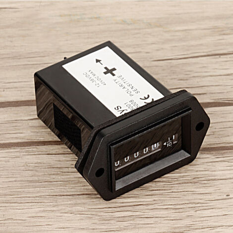 Compteur horaire moteur 12-36V pour camion, bateau, voiture, tracteur