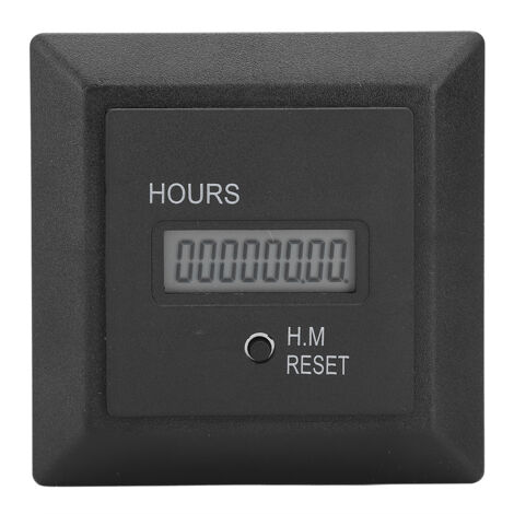 Compteur horaire numérique haute précision 50/60Hz HM-1R pour usage universel AC 100-240V
