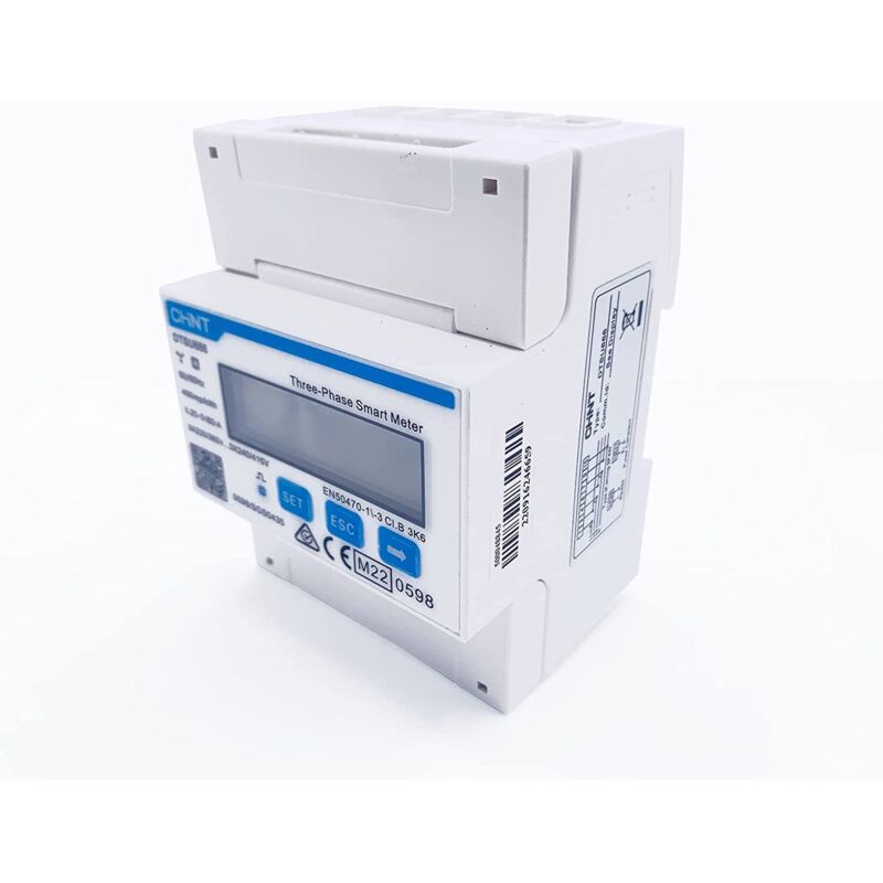 V-tac - Compteur bidirectionnel chint DTSU666 meter avec prélèvement triphasé et données d&39entrée compteur d&39énergie pour système photovoltaïque