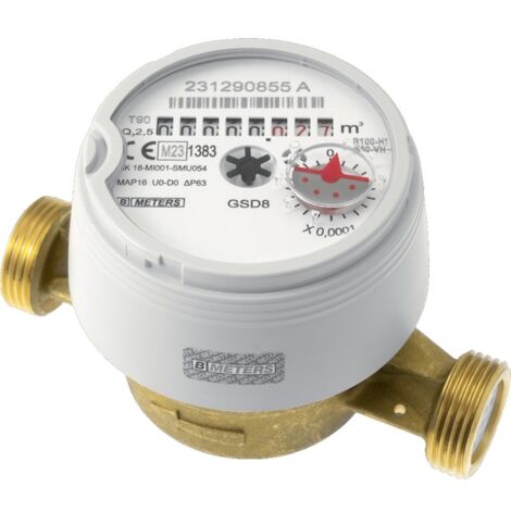 Compteur jet unique eau froide et eau chaude pré-équipé radio 1708 calibre 15 - SFERACO