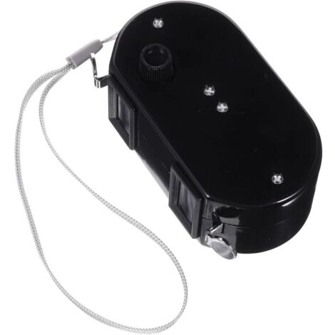 Compteur Manuel Double avec Affichage À Quatre Chiffres, Compteur Mécanique Portable pour Baseball Et Golf, Double Fonction De Comptage, Facile À Utiliser Et Lire, Noir