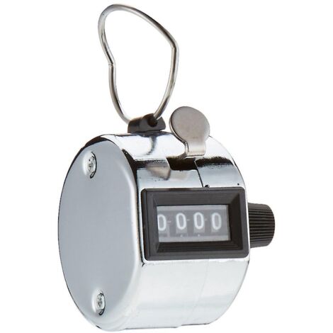 compteur Manuel Mcanique - Clic Main Pour Compte De Personnes Ou Points - Scoreur Sport Manifestation - Botier En Mtal  4 Chiffres