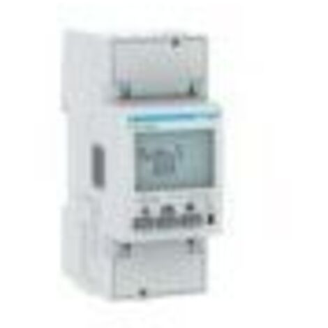 COMPTEUR MONO 80A MODBUS MID - GESTION DU BATIMENT HAGER ECR180D
