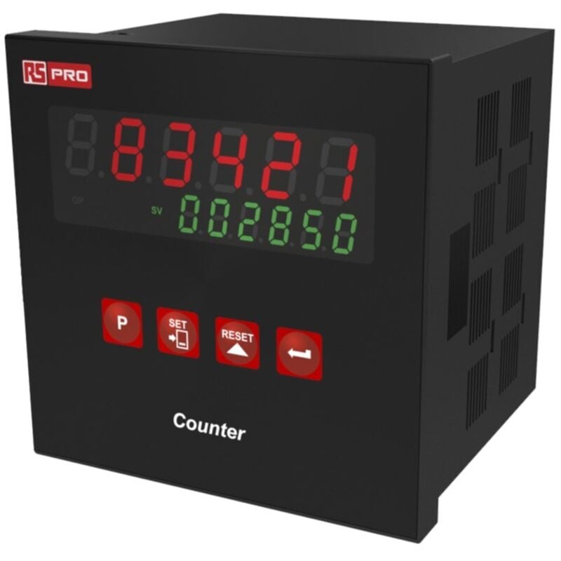 Rs Pro - Compteur Secondes 24 v led 6 digits ( Prix pour 1 )