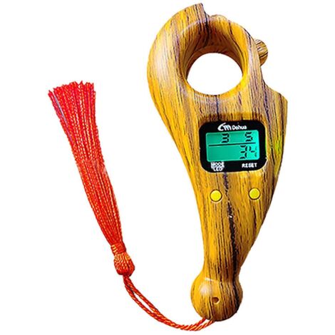Compteur numérique 0-99999, écran LCD, électronique, à clic manuel, en ABS, avec compteur à doigts