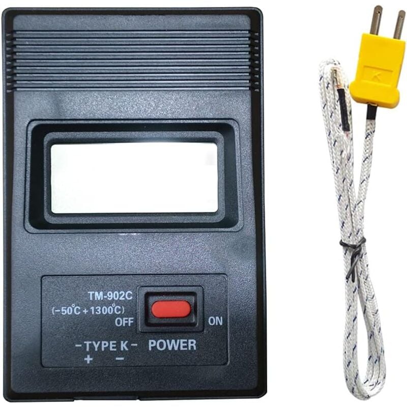 Compteur numérique de température (-50 à 1300 ° C), thermomètre de Type K + sonde, TH07