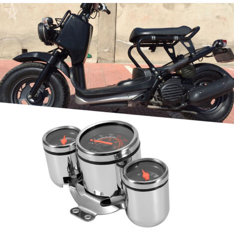Compteur numérique moto : tachymètre, odomètre et indicateurs de vitesse - Kit complet