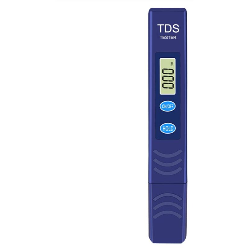 Compteur TDS, testeur d'eau électronique, plage de mesure 0-9990 PPM, stylo de test d'eau numérique portatif pour l'agriculture, les aquariums, les