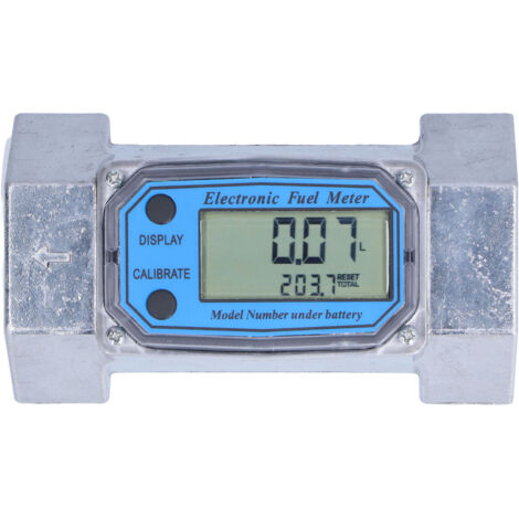 Compteur Turbine LLW-50 Digital avec Module pour Liquides Gaz
