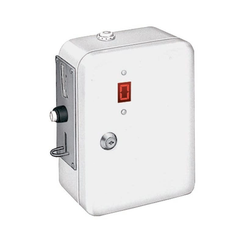 Ferrari Srl - Le monnayeur ecm 1-2 avec jeton 230vac avec affichage