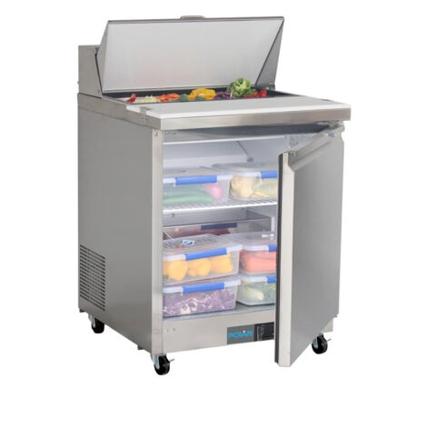 Comptoir de Préparation Réfrigéré Positif 1 Porte Série U 154 Litres - Polar