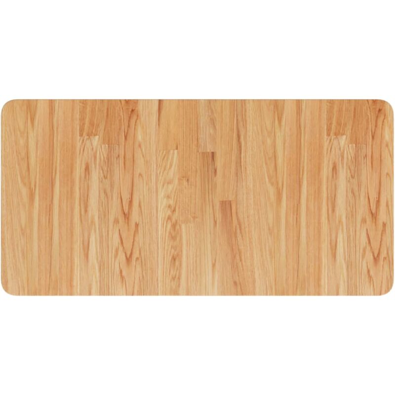 Vidaxl - Comptoir de salle de bain Marron clair 80x40x1,5 cm Bois traité