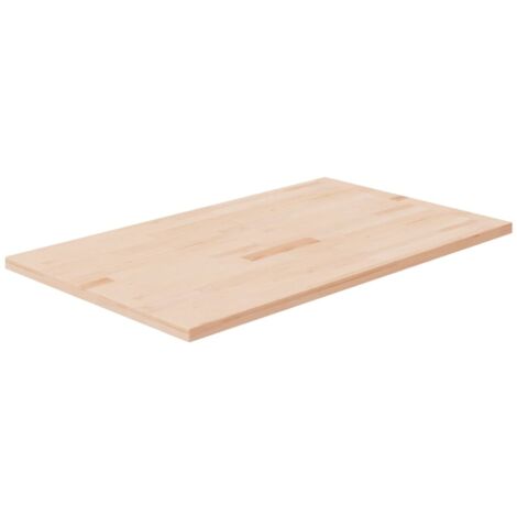 Comptoir de salle de bain  Meuble de rangement 60x40x2,5 cm Bois massif non traité 95664