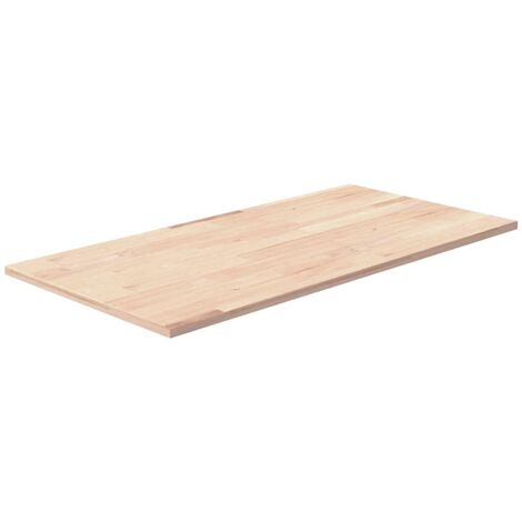 Comptoir de salle de bain  Meuble de rangement 80x40x1,5 cm Bois massif non traité 19417