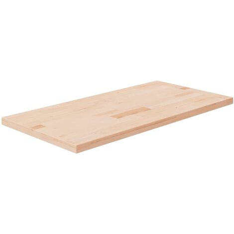 Comptoir de salle de bain  Meuble de rangement 80x40x2,5 cm Bois massif non traité 70322