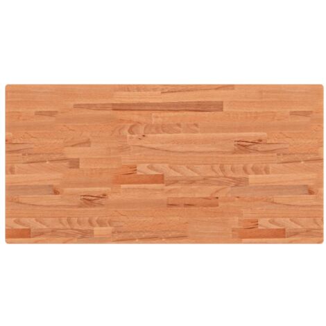 Comptoir de salle de bain,Meuble de salle de bain 100x50x4 cm bois massif de hêtre CFW50517
