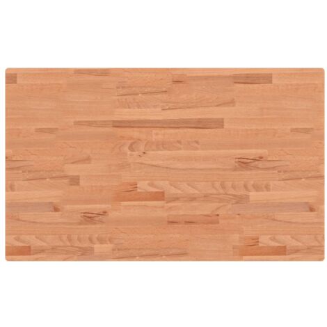 Comptoir de salle de bain，Meuble de salle de bain 100x60x2,5 cm bois massif de hêtre CFW50525