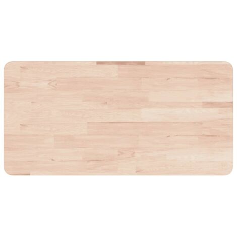 Comptoir de salle de bain，Meuble de salle de bain 100x60x4 cm Bois massif non traité CFW50529