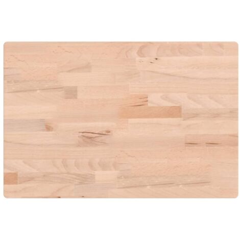 Comptoir de salle de bain，Meuble de salle de bain 60x40x2,5 cm bois massif de hêtre CFW50594