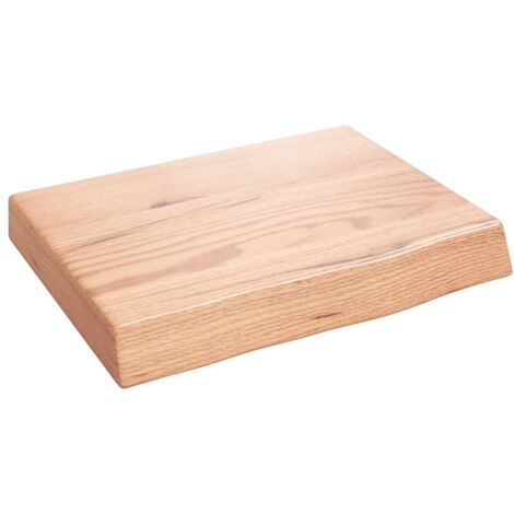 Comptoir de salle de bain,Meuble de salle de bain marron 40x30x(2-6) cm bois traité CFW50676