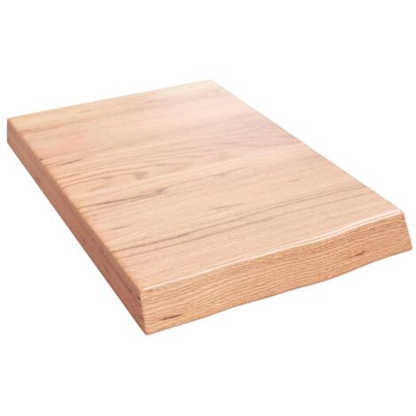 Comptoir de salle de bain,Meuble de salle de bain marron 40x60x(2-6) cm bois traité CFW50682