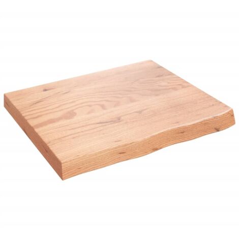 Comptoir de salle de bain,Meuble de salle de bain marron 60x50x(2-6) cm bois traité CFW50687
