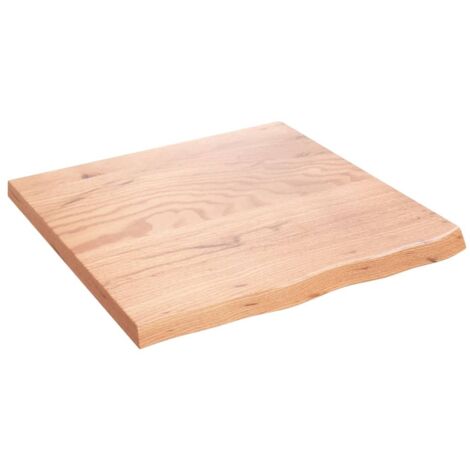 Comptoir de salle de bain,Meuble de salle de bain marron 60x60x(2-4) cm bois traité CFW50688