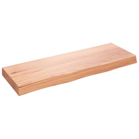 Comptoir de salle de bain,Meuble de salle de bain marron 80x30x(2-6) cm bois traité CFW50691